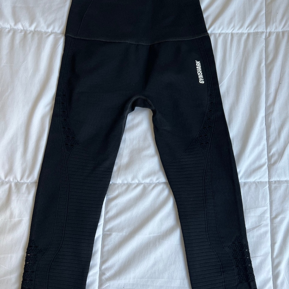GYMSHARK capri seamless leggings